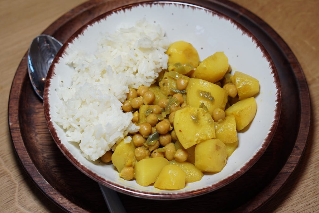 Kichererbsen-Kartoffel-Curry